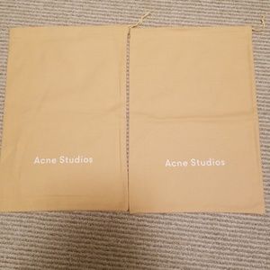 2 Acne Studios Dust Bag
